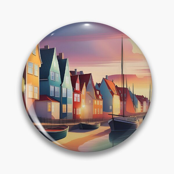 Item preview, Denmark town harbour  designed and sold by Purr95.