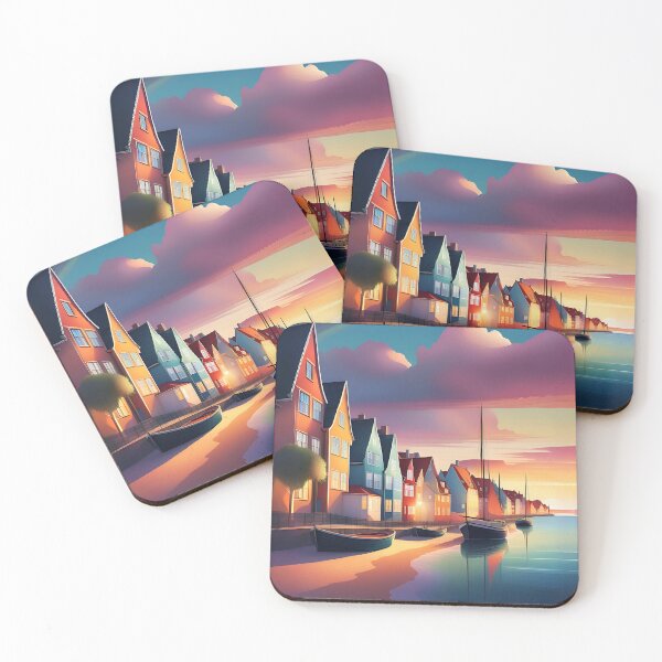 Item preview, Denmark town harbour  designed and sold by Purr95.