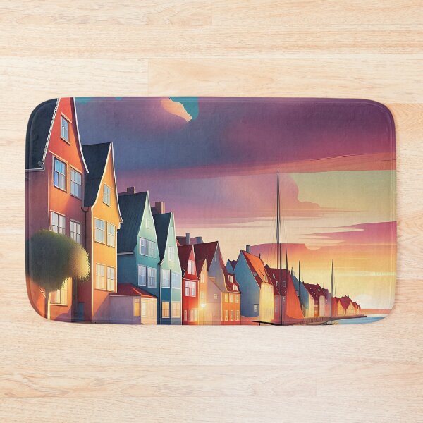 Item preview, Denmark town harbour  designed and sold by Purr95.