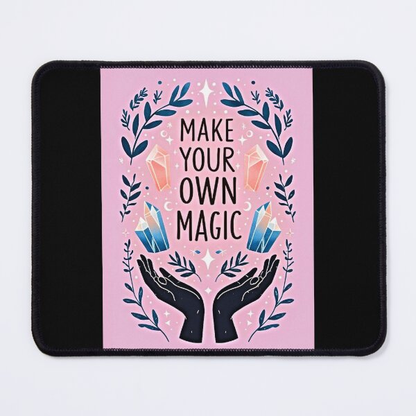 Item preview, Make Your Own Magic! - Vintage Pop Art Meme designed and sold by Earth Nature Creations.
