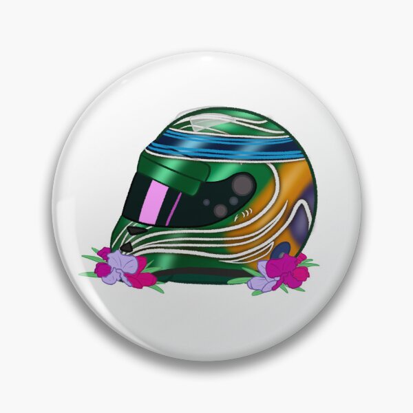 Artikelvorschau, Felipe Massa 2017 Abu Dhabi Helm mit Blumen entworfen und verkauft von OriDraws.