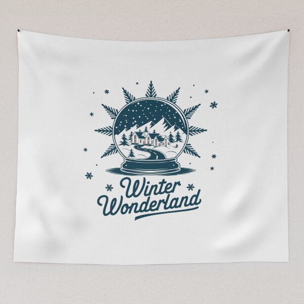 Artikelvorschau, Winterwunderland – Schneekugel mit Dorf entworfen und verkauft von MrERNST.