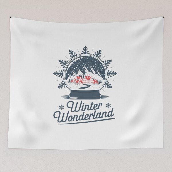 Artikelvorschau, Winterwunderland – Schneekugel mit Dorf entworfen und verkauft von MrERNST.