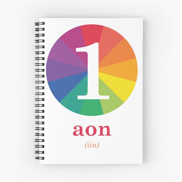 Item preview, number one 1 / aon (with Scottish Gaelic translation and phonetics)  designed and sold by Mamaidh Made.