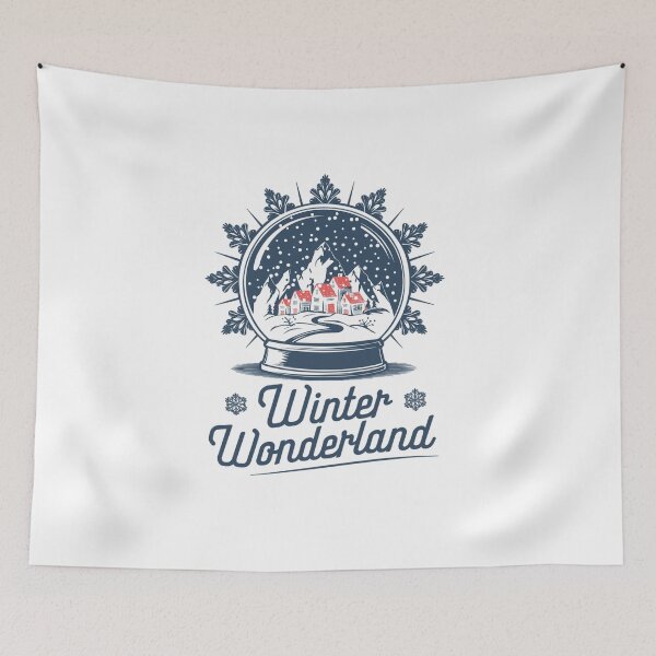 Artikelvorschau, Winterwunderland – Schneekugel mit Dorf entworfen und verkauft von MrERNST.