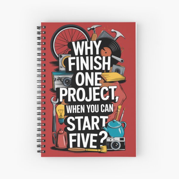 Item preview, Why Finish One Project? designed and sold by Cotton Chaos.