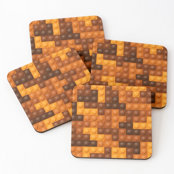 Item preview, Building Block Pattern Toy Bricks Seamless Pattern Design designed and sold by Gamify Store.
