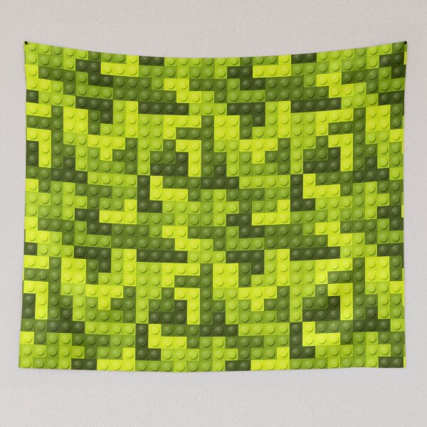 Item preview, Building Block Pattern Toy Bricks Seamless Pattern Design designed and sold by Gamify Store.