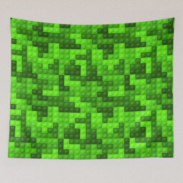 Item preview, Building Block Pattern Toy Bricks Seamless Pattern Design designed and sold by Gamify Store.