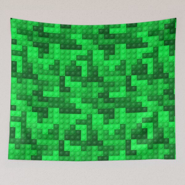 Item preview, Building Block Pattern Toy Bricks Seamless Pattern Design designed and sold by Gamify Store.