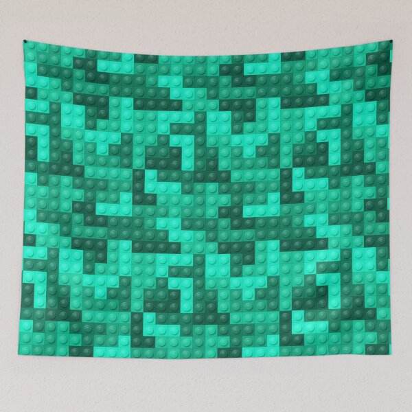 Item preview, Building Block Pattern Toy Bricks Seamless Pattern Design designed and sold by Gamify Store.