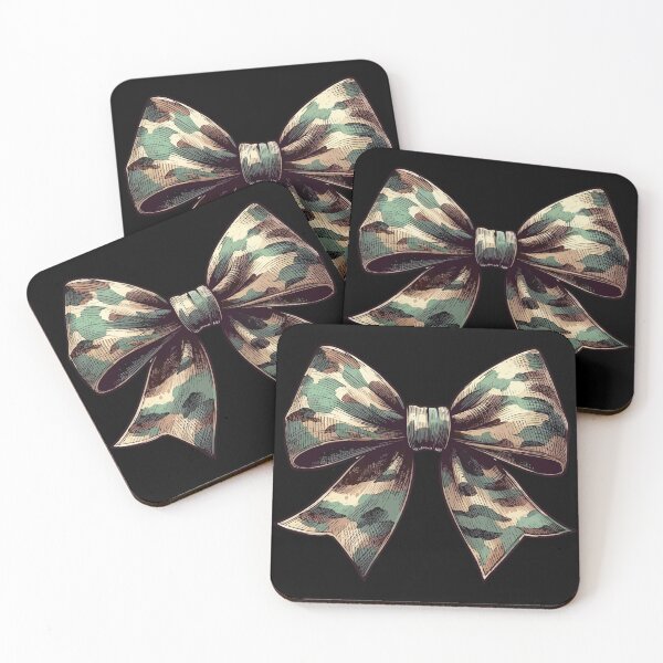 Item preview, Coquette Camo Bow Hunting Women Cute Sketchy designed and sold by TomFrontierArt.