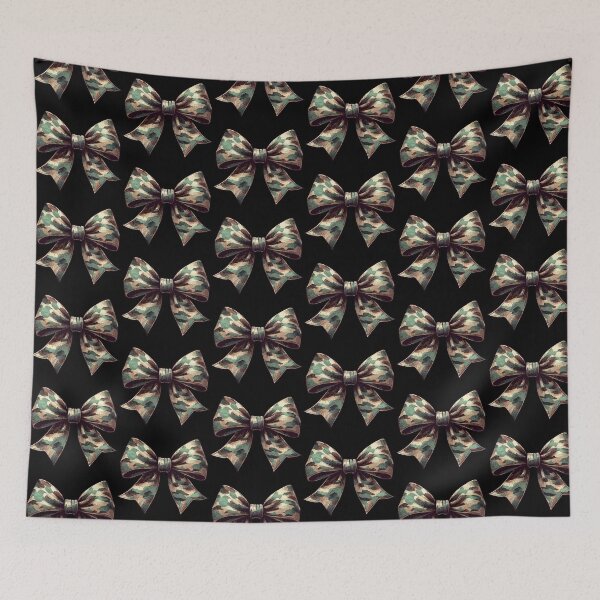Item preview, Coquette Camo Bow Hunting Women Cute Sketchy designed and sold by TomFrontierArt.