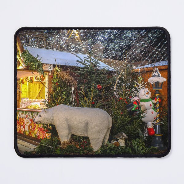 Item preview, Polar Bear's Christmas Charm designed and sold by KMNscapes – Ireland Prints & Beyond.