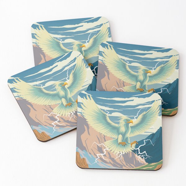Item preview, Thunderbird Cryptid Cryptozoology Poster designed and sold by Stadify.