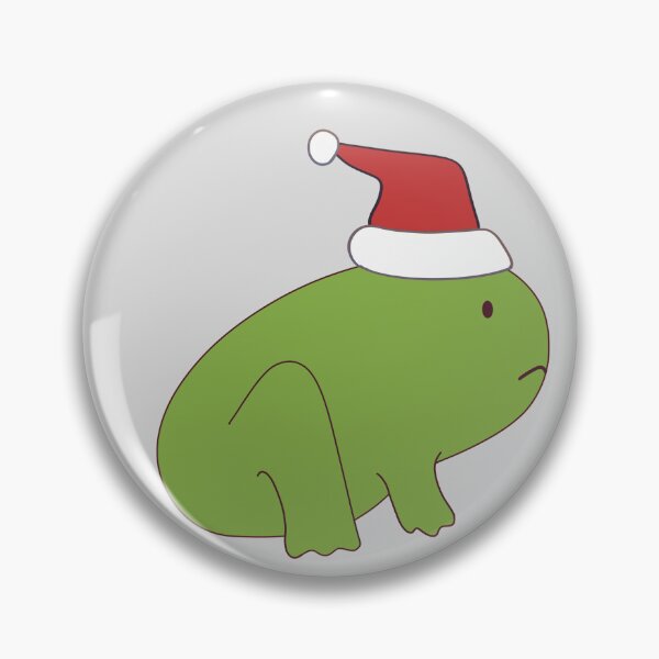 Item preview, Christmas Santa Frog Derp designed and sold by Skull Fern.