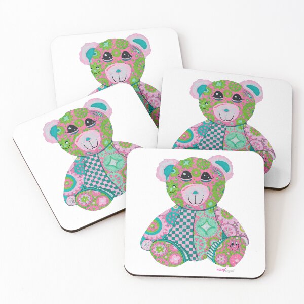 Item preview, Gear Bears Doodle Gears Geartopia HOPE Teddy Bear Art by MeganAroon designed and sold by MeganAroon.