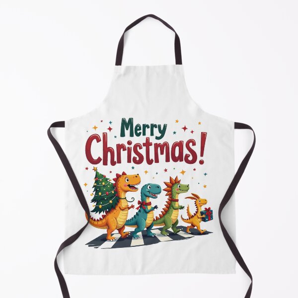 Item preview, Dino Christmas Parade/ Merry Christmas designed and sold by Krasnovaovaova.