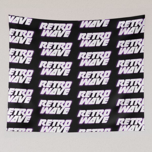 Item preview, BLACK NEON Retrowave Dreams  designed and sold by Canary-Vice.