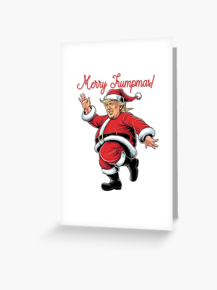 XXDJLP Funny Donald Trump Christmas Card, Merry Trump - View #12