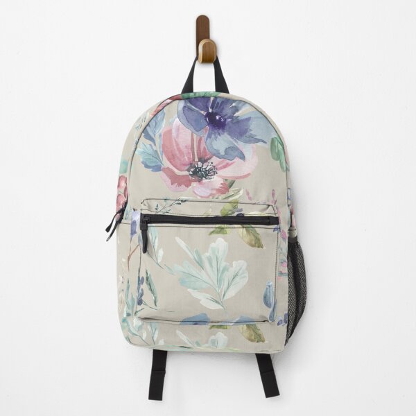 Item preview, Winter Florals Beige Background designed and sold by Sheila McDowell Design.