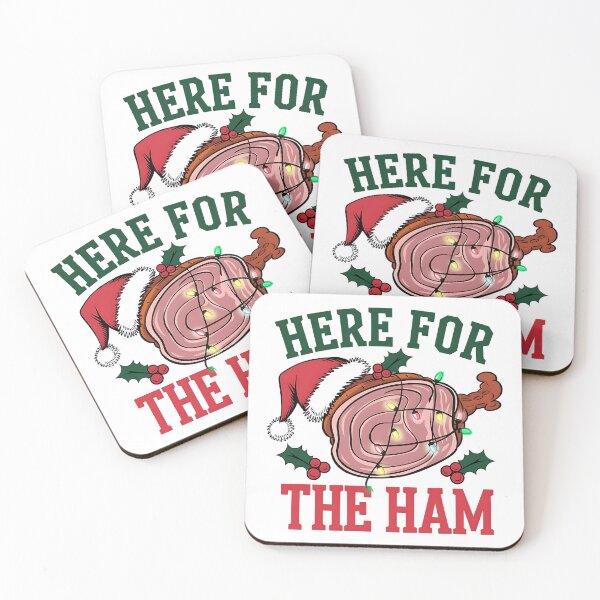 Item preview, Here For The Ham Christmas Ham designed and sold by DomTeesHaven.