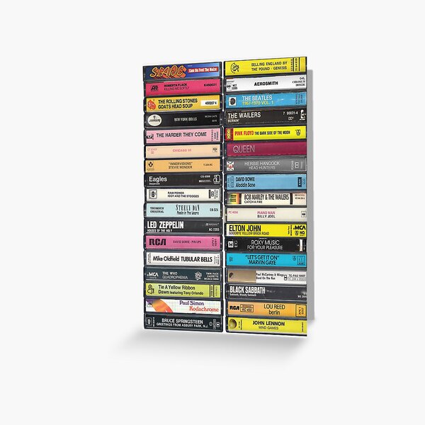 Aperçu de l'œuvre Le meilleur de 1973 en musique - Né en 1973 - Cadeau pour mon 52e anniversaire créée et vendue par Mr Mustard Prints.