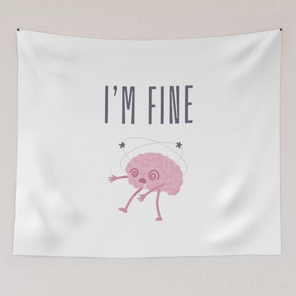 Item preview, I’m fine designed and sold by Chic Palette .