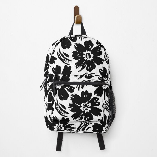 Item preview, Silhouettes hand drawn brush flowers pattern. designed and sold by Riva Begum.