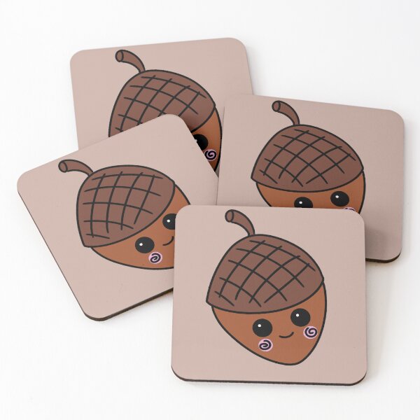 Item preview, Adorable Kawaii Acorn designed and sold by StoryForge.