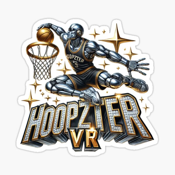 Diamond Dunker Hoopzter Sticker