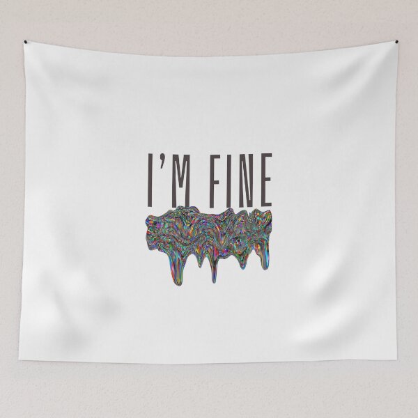 Item preview, I’m fine designed and sold by Chic Palette .