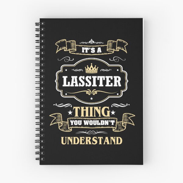 Item preview, It Is A Lassiter Thing You Wouldn't Understand Lassiter Name Shirt designed and sold by Zanden-zo.