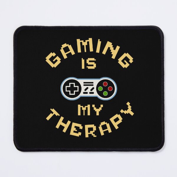 Item preview, Gaming is my therapy designed and sold by Dot1001.