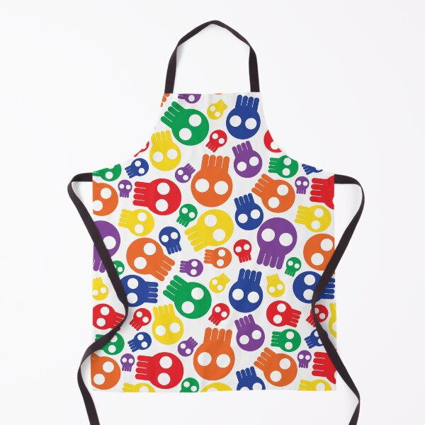 Item preview, Rainbow skull pattern designed and sold by Coops Clothing.