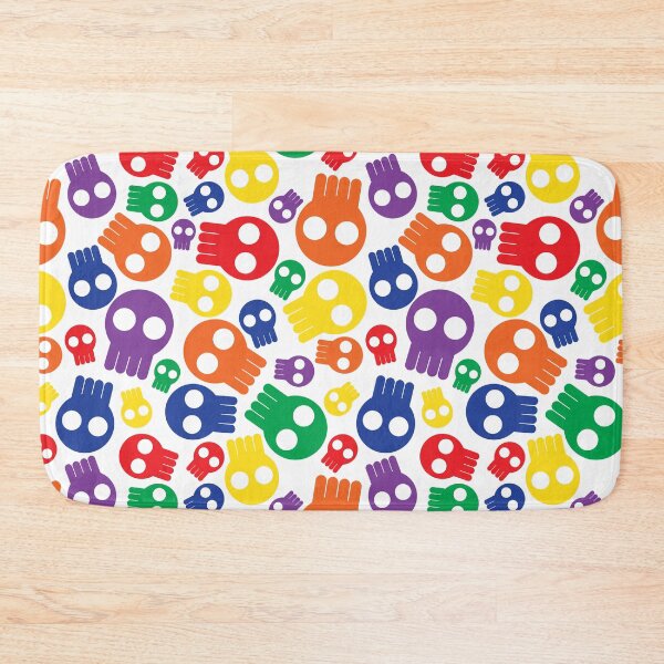 Item preview, Rainbow skull pattern designed and sold by Coops Clothing.