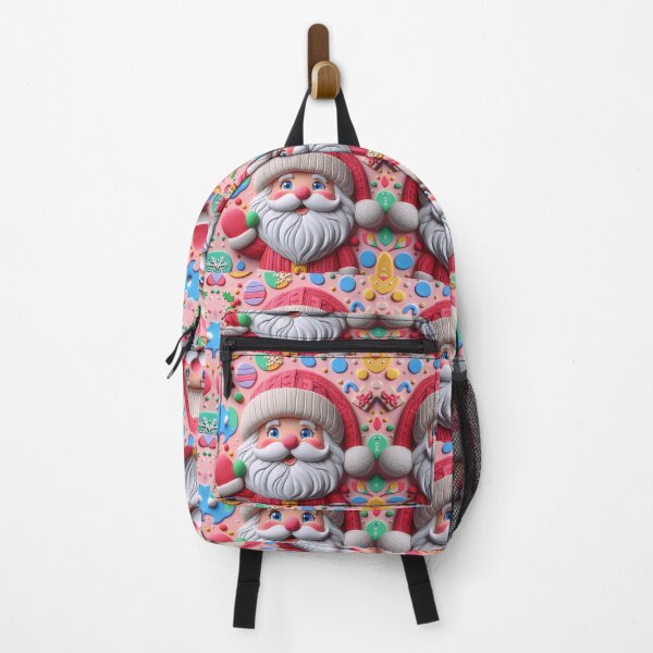 Item preview, Cute Whimsical Santa Christmas 3D Design. designed and sold by Printable Pressies.