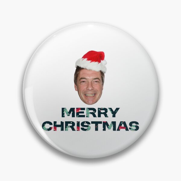 Item preview, Merry Christmas From Nigel Farage designed and sold by griceyvisuals.