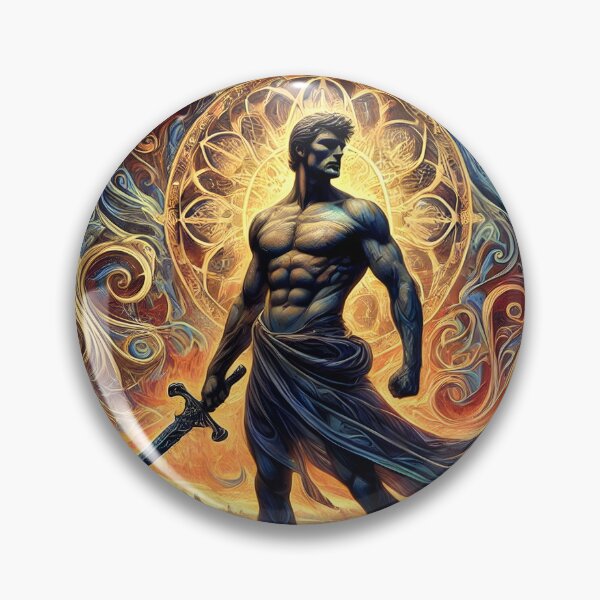 Item preview, The Cosmic Warrior designed and sold by ArtPrintsUSA.