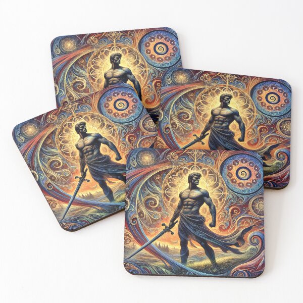 Item preview, The Cosmic Warrior designed and sold by ArtPrintsUSA.