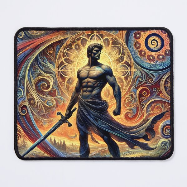 Item preview, The Cosmic Warrior designed and sold by ArtPrintsUSA.