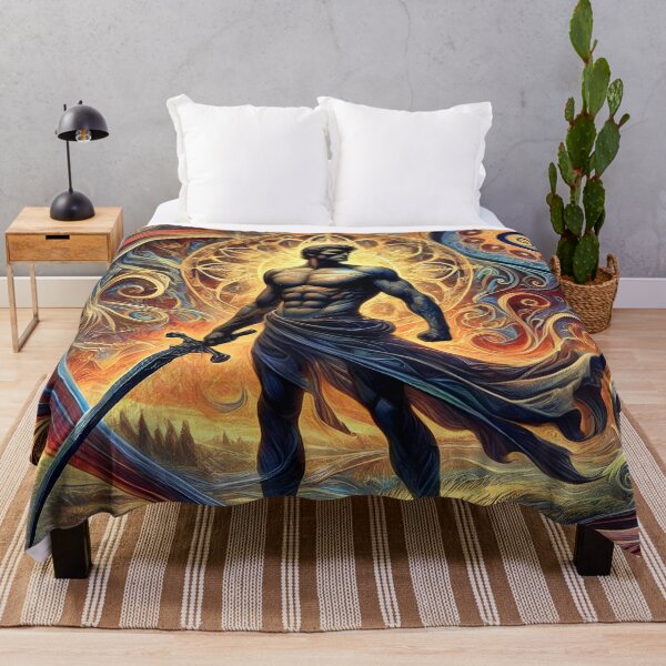 Item preview, The Cosmic Warrior designed and sold by ArtPrintsUSA.