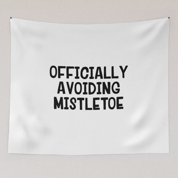 Item preview, Officially Avoiding Mistletoe designed and sold by allthetees.