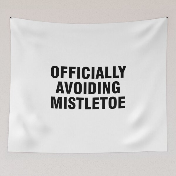 Item preview, Officially Avoiding Mistletoe designed and sold by allthetees.