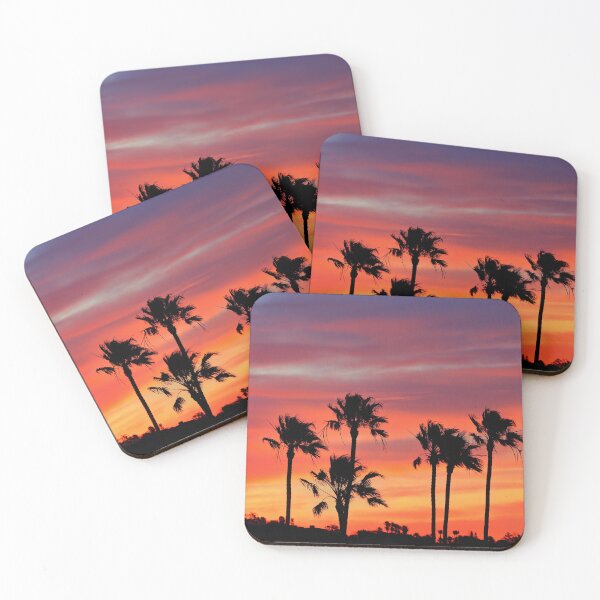 Item preview, Palm Tree Sunset in Malibu designed and sold by kreativejooce.