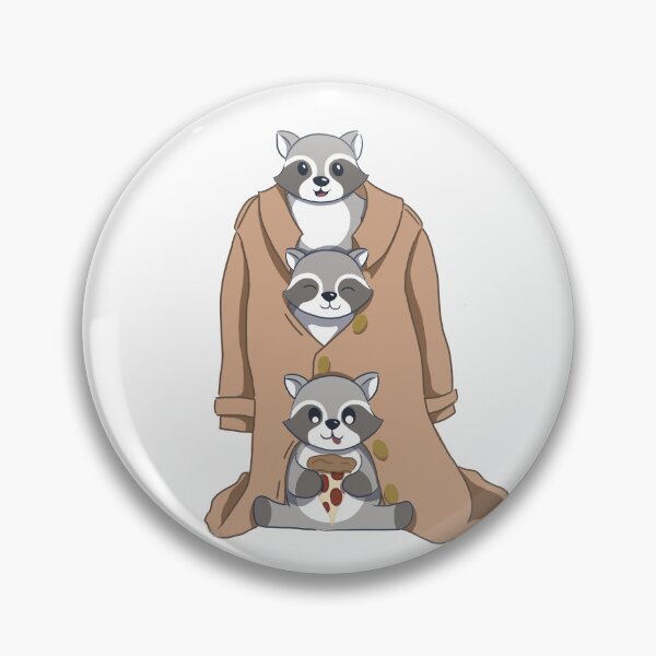 Item preview, Life (or when it's just 3 raccoons in a trench coat)  designed and sold by dmcwilliamart.