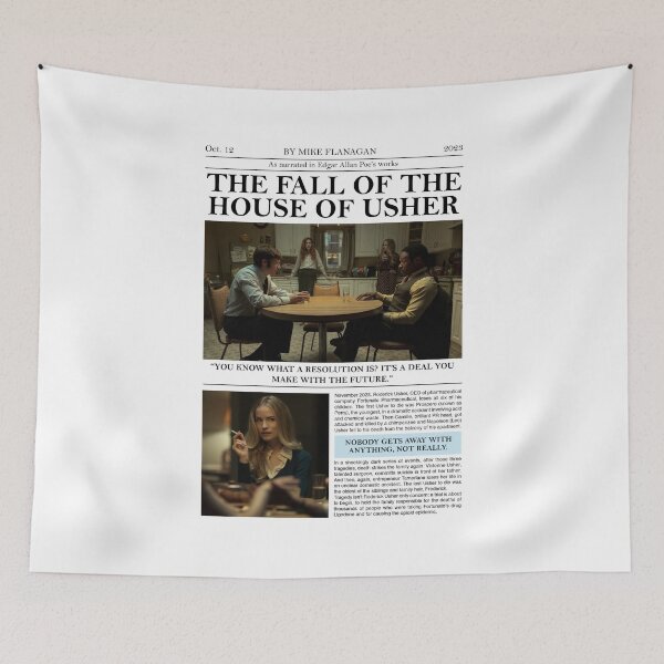 Item preview, THE FALL OF THE HOUSE OF USHER // poster designed and sold by 33ll.