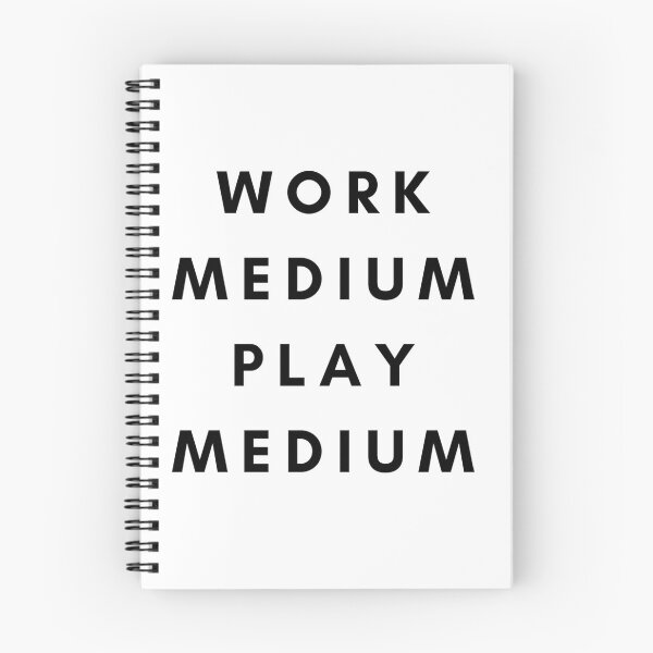 Item preview, Work Medium, Play Medium designed and sold by kall4431.