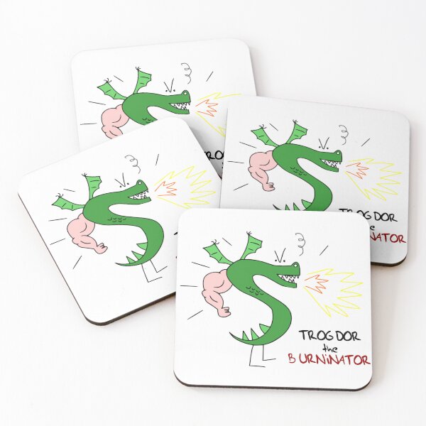 Item preview, Trogdor the Burninator designed and sold by MOVED TO https://www.redbubble.com/people/GraphicsMosster/shop.