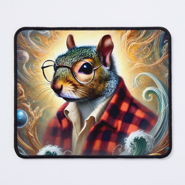 Item preview, The Scholarly Squirrel designed and sold by ArtPrintsUSA.